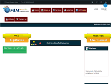 Tablet Screenshot of mlmindia.co.in